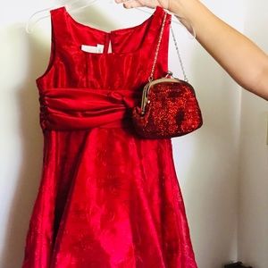 Childs Red dress
